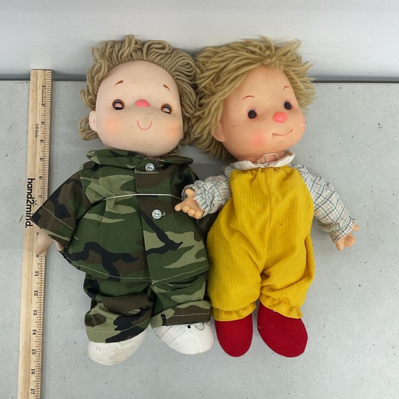 Ice Cream Dolls Other - VTG Various 80s Doll Lot Ice Cream Doll Toy Blonde Hair